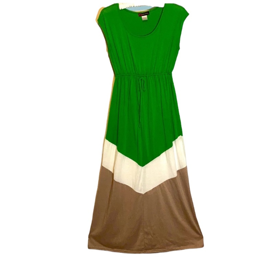 Love Ryan Comfy Striped Maxi Dress Made in USA